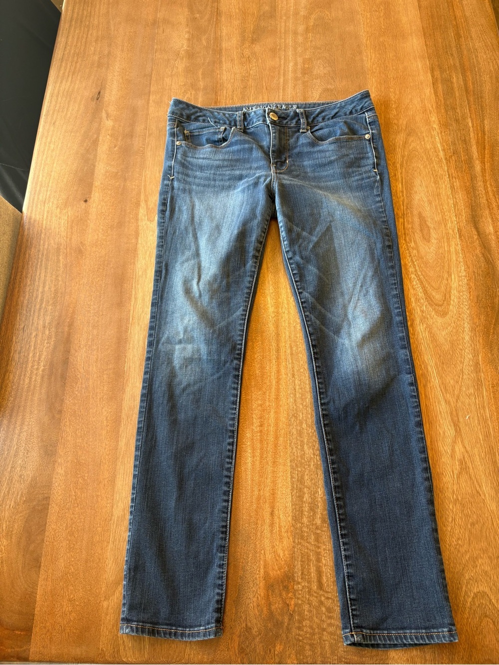 American Eagle Outfitters American Eagle Skinny Jeans Skinny Jeans in Blue 12